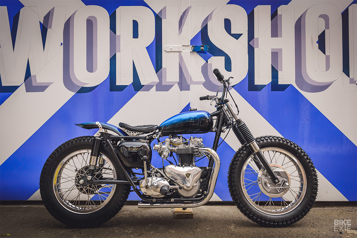 Vintage Perfection: Retrograde's Triumph Tiger T110 | Bike EXIF