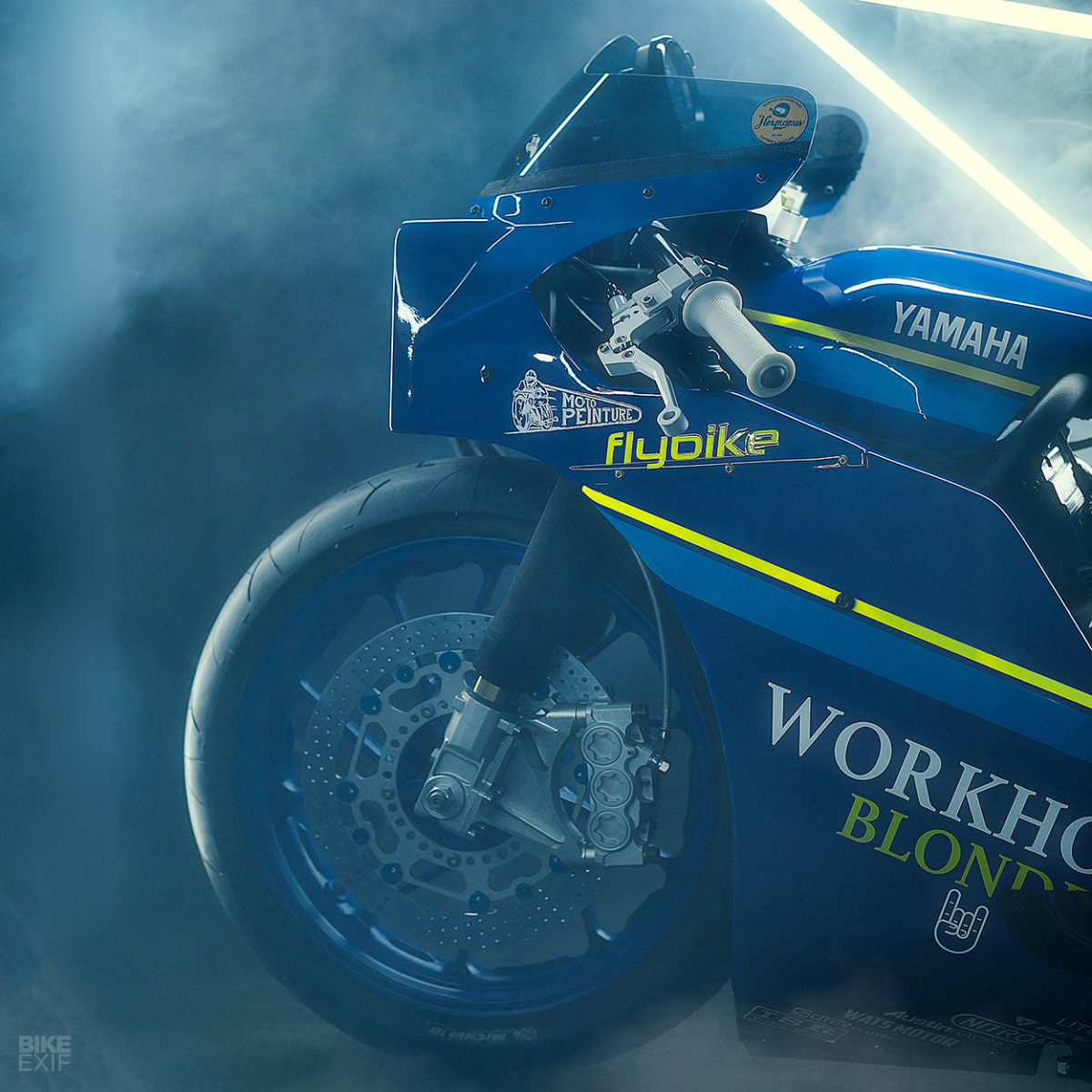 A smokin' XSR700 tribute to the FZR750 ‘Gauloises’ racer | Bike EXIF