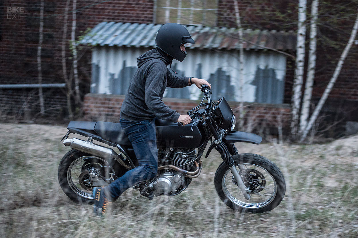 Covert Operation: A Yamaha XT 600 goes under cover | Bike EXIF