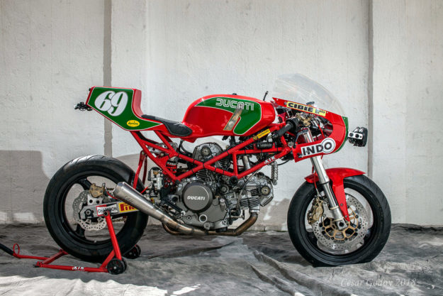 Ducati Monster cafe racer by XTR Pepo