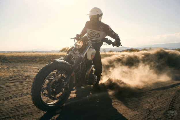 The Spanish workshop Fuel gives the BMW R nineT the desert sled treatment