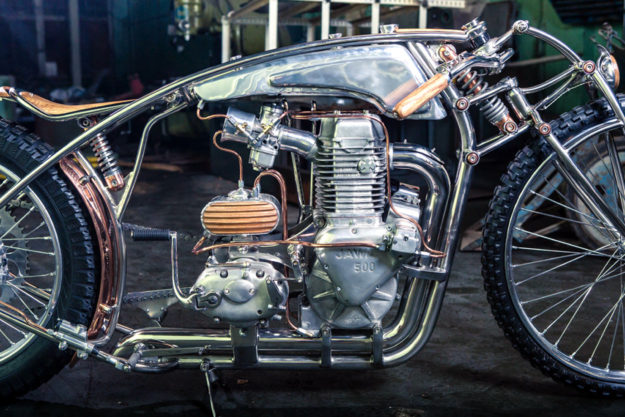 Custom Jawa 500 by Zillers Garage of Moscow