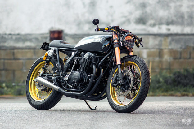 Honda CB750 cafe racer from Rogue Motorcycle of Australia