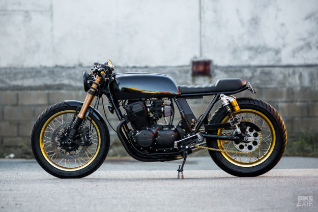 Honda CB750 cafe racer from Rogue Motorcycle of Australia