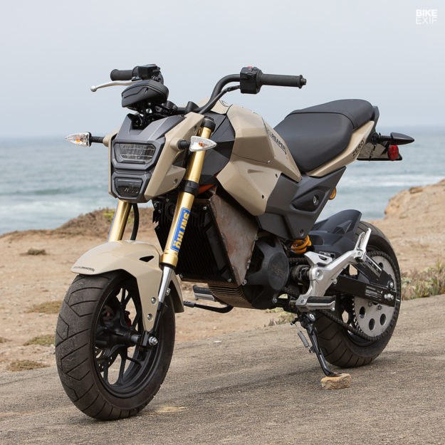 The Grom Reaper: A electric Honda Grom built by a Zero Motorcycles designer
