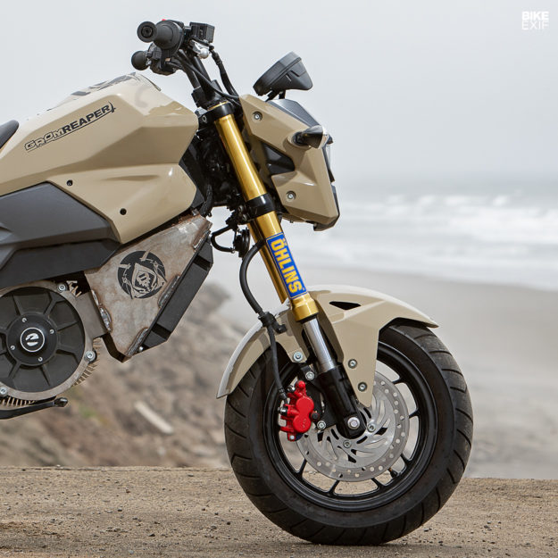 The Grom Reaper: A electric Honda Grom built by a Zero Motorcycles designer