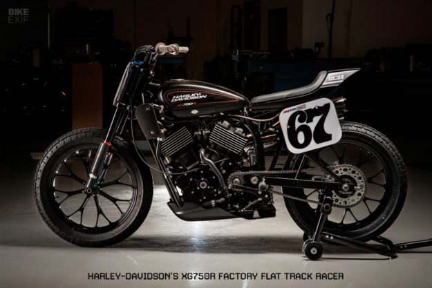 Harley-Davidson's XG750R factory flat track racer
