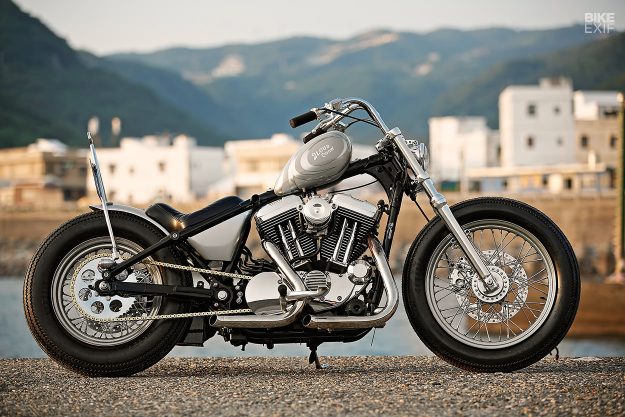 An ingenious Harley Sportster hardtail from 2LOUD