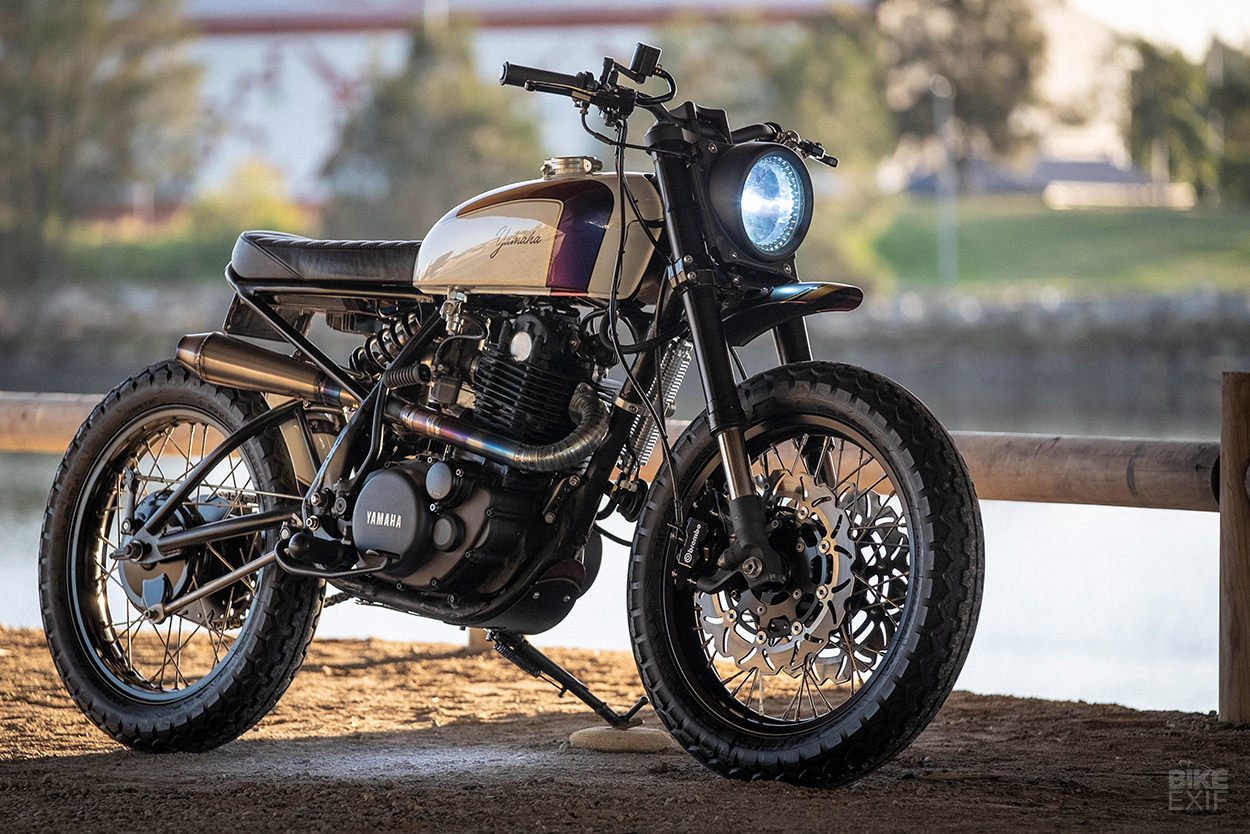 Yamaha cheap sr500 scrambler