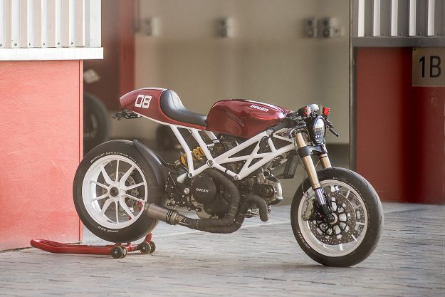 Ducati Monster 1100 EVO cafe racer by Marc Roissetter