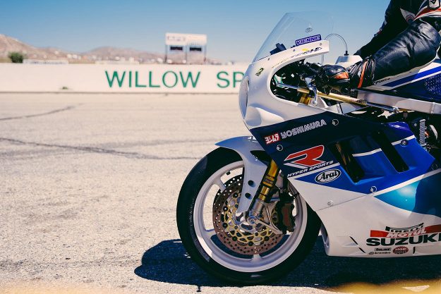 Suzuki GSX-R750 racing motorcycle by Super8cycles