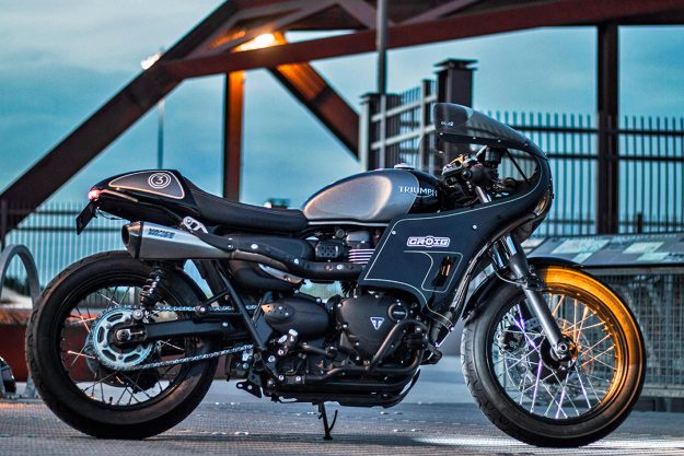 Triumph Street Cup cafe racer by CROIG