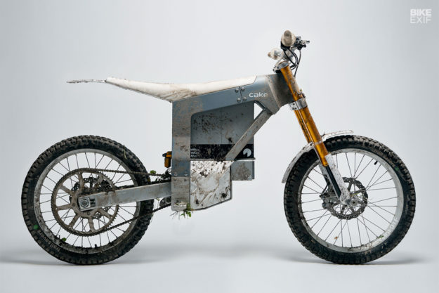 The CAKE electric offroad motorcycle