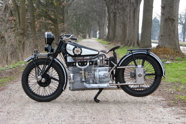 The Windhoff Four Cylinder motorcycle