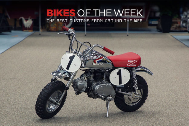 The best cafe racers, minibikes and customs of the week