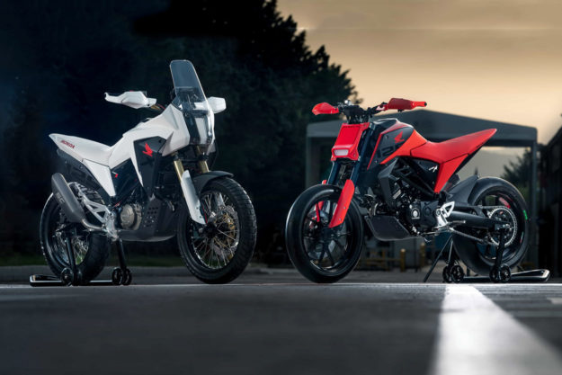 Honda CB125X and CB125M concepts
