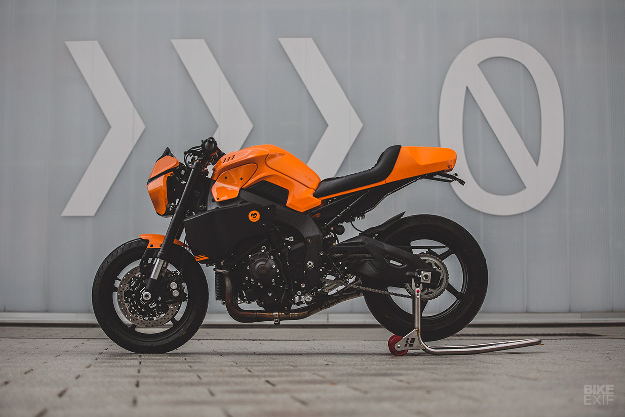 gidsel stang Legitimationsoplysninger Juiced! A McLaren Orange Yamaha MT-10 from deBolex | Bike EXIF
