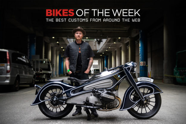 The best cafe racers, trackers and concept motorcycles of the week