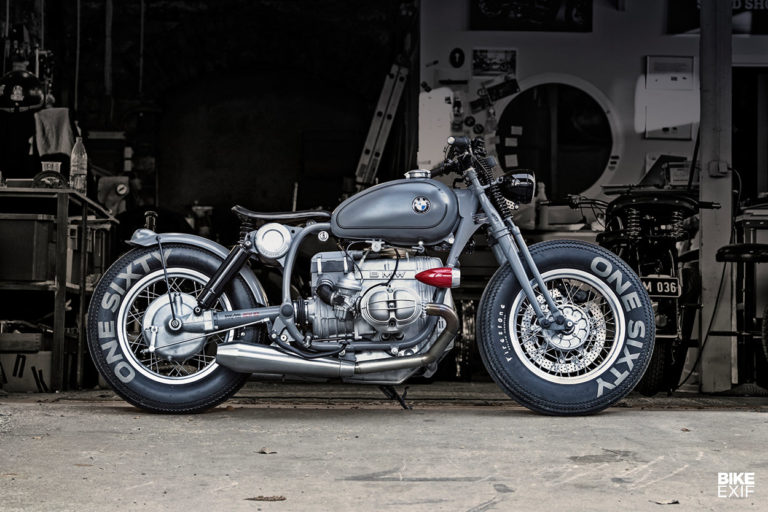 Fahrenheit 160: Renard's Smokin' BMW Bobber | Bike EXIF