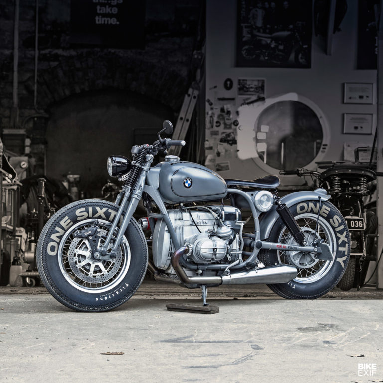 Fahrenheit 160: Renard's Smokin' BMW Bobber | Bike EXIF