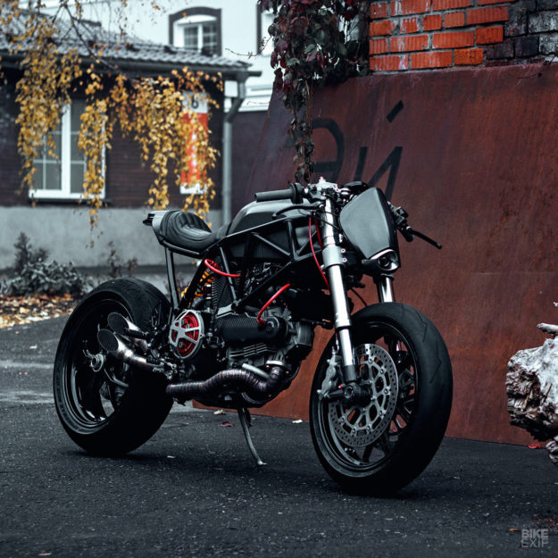 Ducati 900 SS cafe racer by Birdie Customs of Moscow