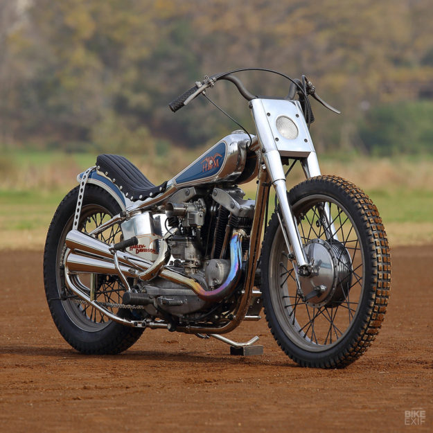 Harley ironhead: A custom Sportster from Hide Motorcycle of Japan