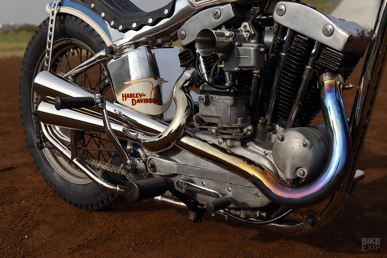 Competition Hot: A vintage-style Harley ironhead | Bike EXIF