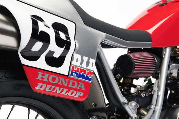 Nicky Hayden tribute: A Honda XR650L flat tracker by Analog Motorcycles