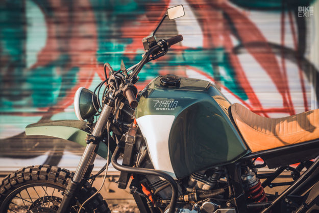 Africa Twin adventure sports custom by Maria Motorcycles