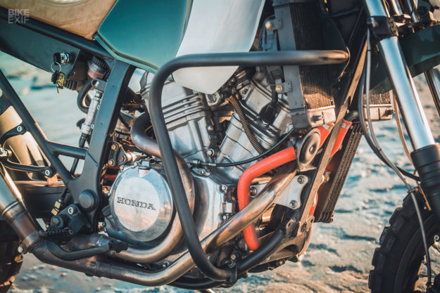 Africa Twin adventure sports custom by Maria Motorcycles