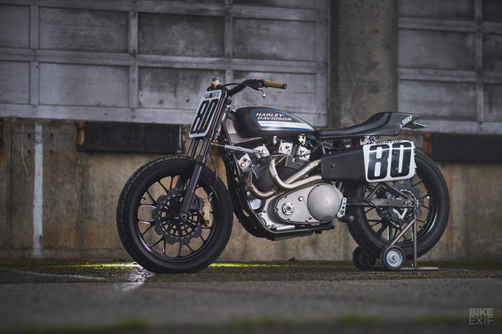 Street tracker gold: building a road-legal Harley XR750 | Bike EXIF