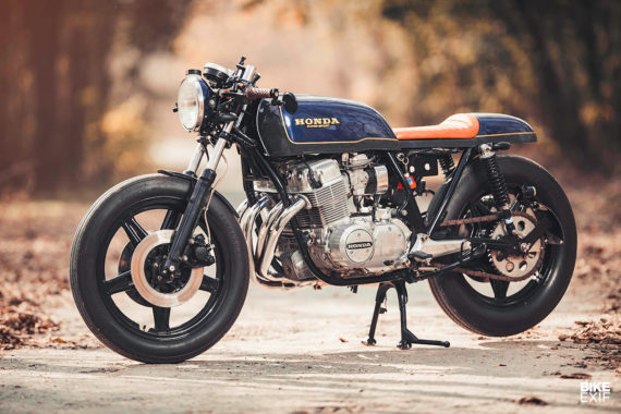 This CB750 cafe racer roams the capital of Pakistan | Bike EXIF