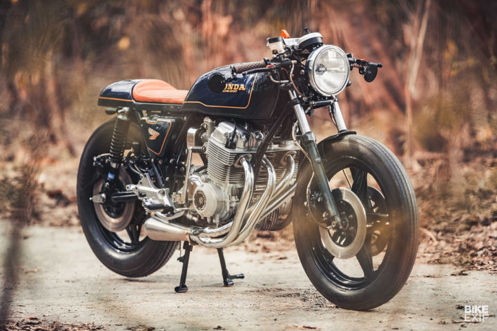 This CB750 cafe racer roams the capital of Pakistan | Bike EXIF