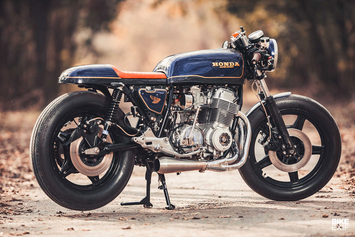 This CB750 cafe racer roams the capital of Pakistan | Bike EXIF