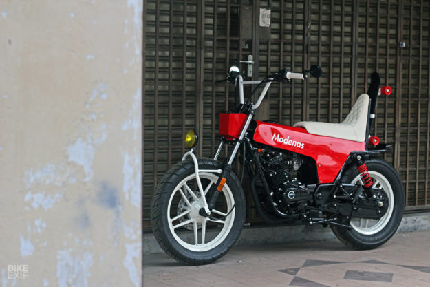A mini bōsōzoku bike from FNG Works of Malaysia