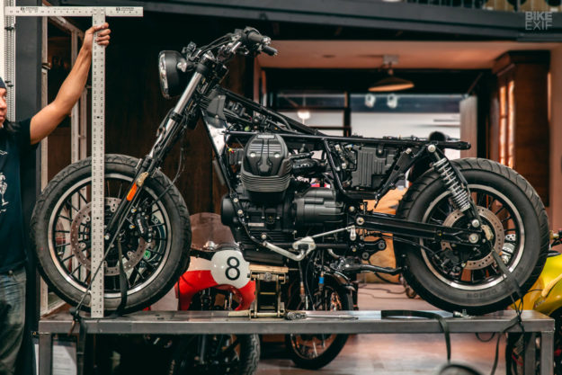 Moto Guzzi V9 Roamer custom by Revival Cycles