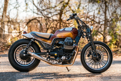 Moto Guzzi V9 Roamer custom by Revival Cycles