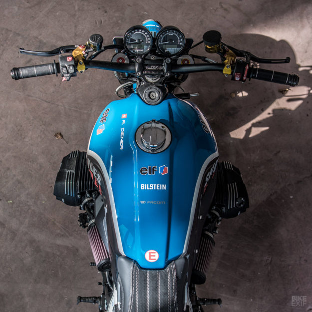 A 1980s-inspired BMW R nineT by VTR Customs