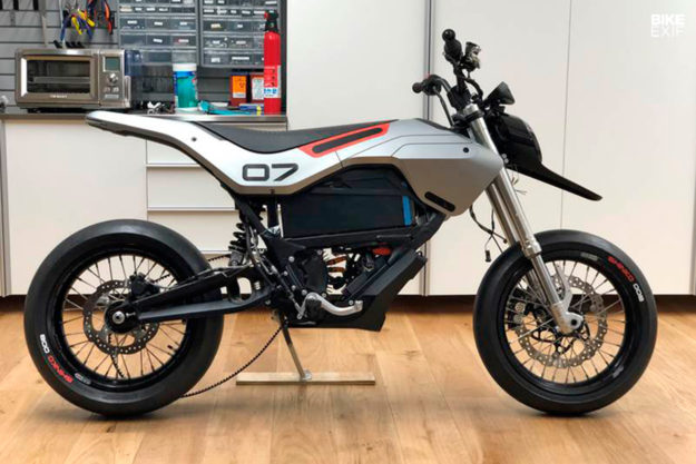Custom Zero FXS electric motorcycle by Huge Moto