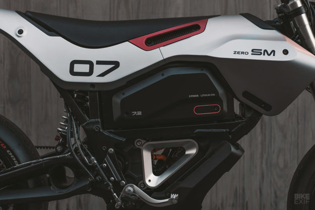 Custom Zero FXS electric motorcycle by Huge Moto
