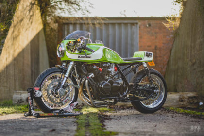 Kawasaki Zephyr 750 cafe racer by November Customs