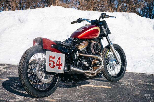 Building a tracker-style Street Bob custom at the Harley-Davidson Brewtown Throwdown