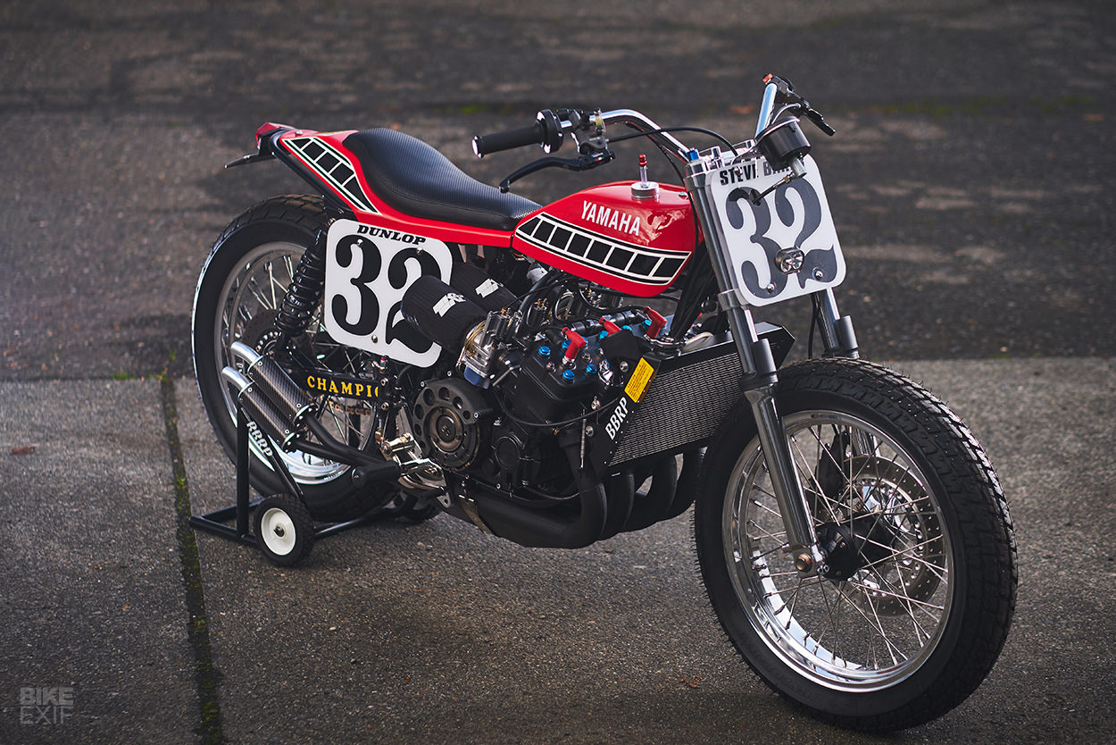 This Scary Tz750 Flat Track Racer Is Also Street Legal Bike Exif