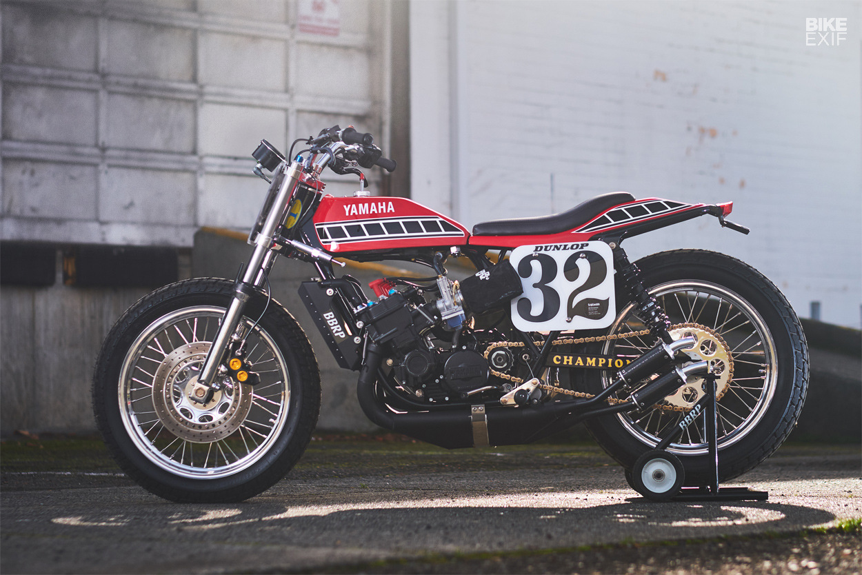This scary TZ750 flat track racer is also street legal | Bike EXIF