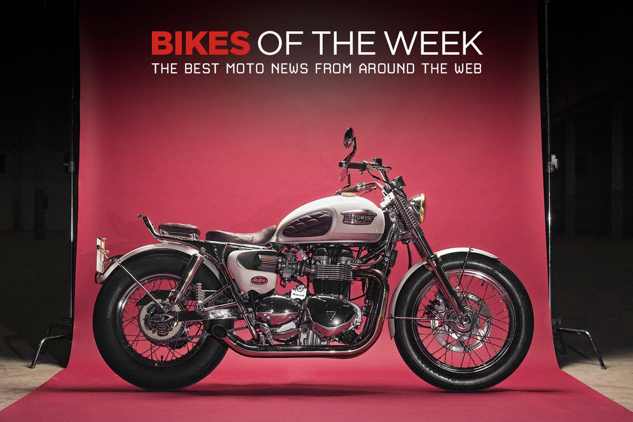 The best cafe racers and custom electric motorcycles from around the web.