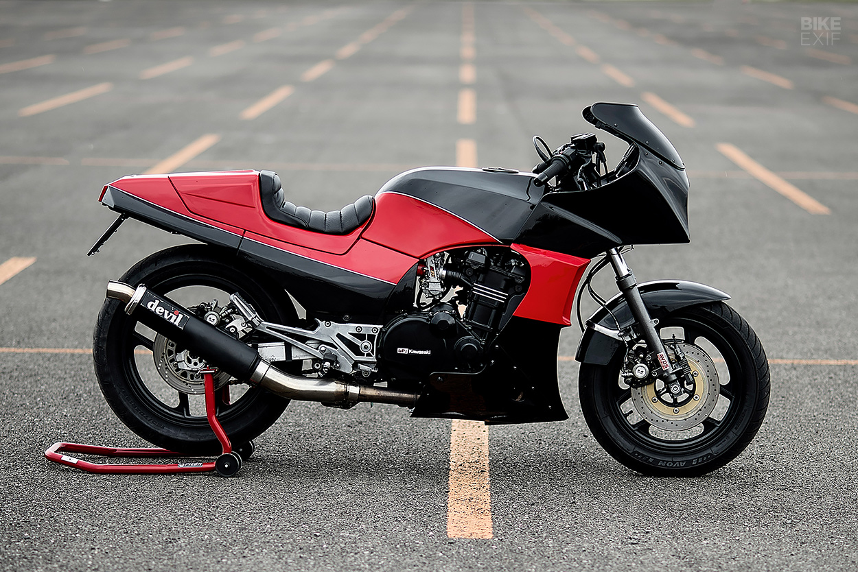 Channeling Top Gun: A GPZ900R hot rod from Italy | Bike EXIF