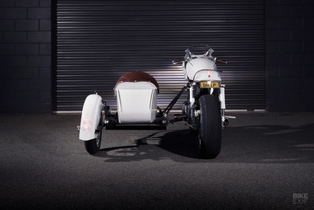 Triumph sidecar by Purpose Built Moto of Surfers Paradise