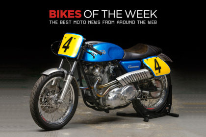 The best cafe racers, street trackers and classics from around the web.