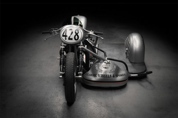 1962 Norton Atlas sidecar racing motorcycle