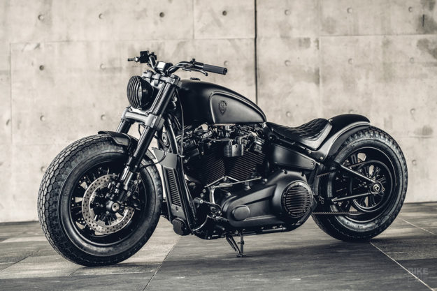 Mighty Guerrilla: A Harley-Davidson Fat Bob by Rough Crafts